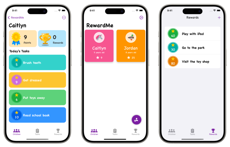 app screenshots